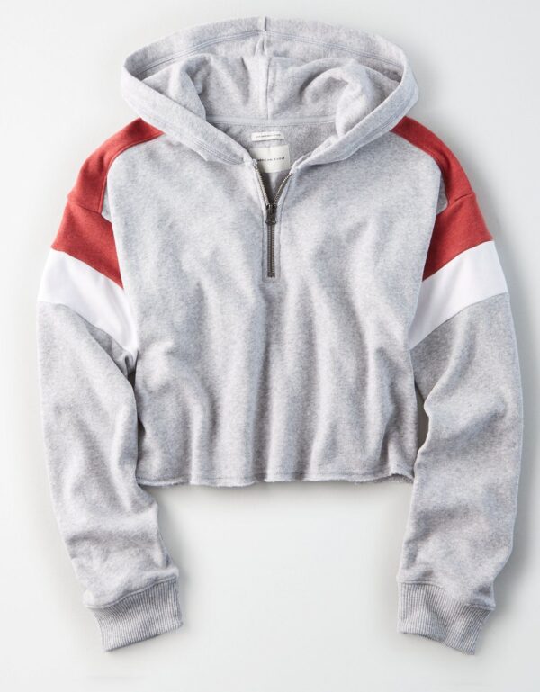 Quarter-Zip Hoodie AH-14 - Image 6